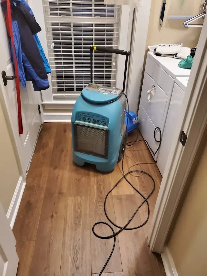 Commercial dehumidifier deployed for Flood Damage Cleanup in Cortez